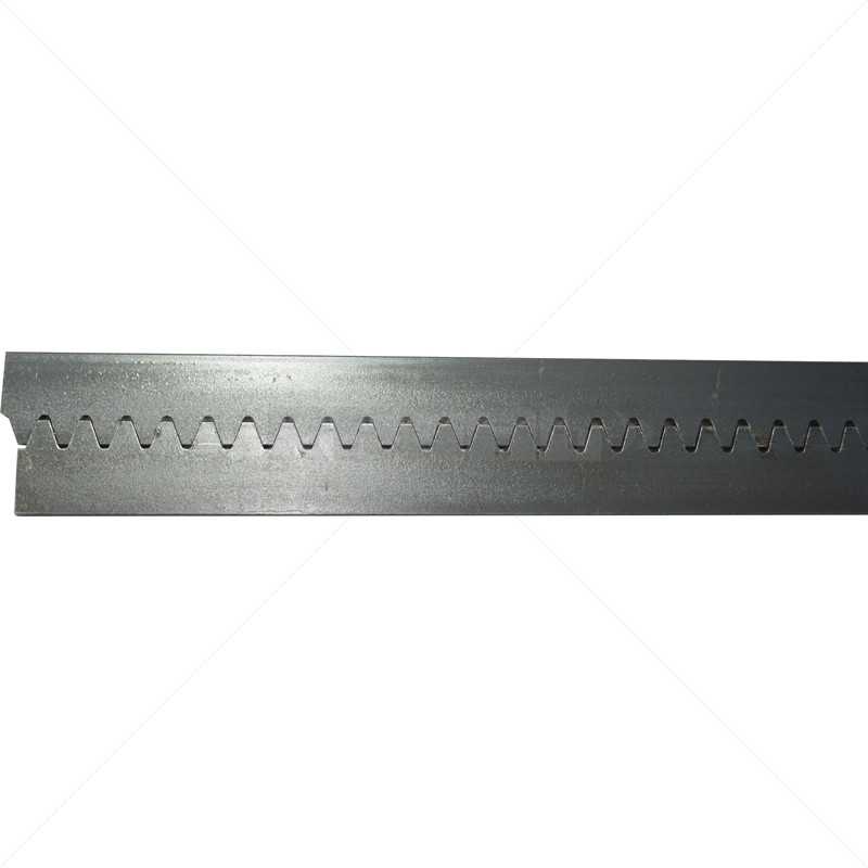 Steel Rack - 30 x10mm x 2m incl 4 x Angle Brackets - Image 2