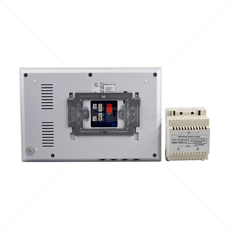 NICE Colour Video Intercom 7 Monitor 12VDC 1A - Image 2