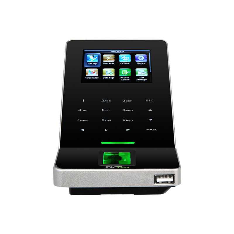 ZKTeco F22 Fingerprint Keypad Reader - SilkID - WiFi - Black - Image 3