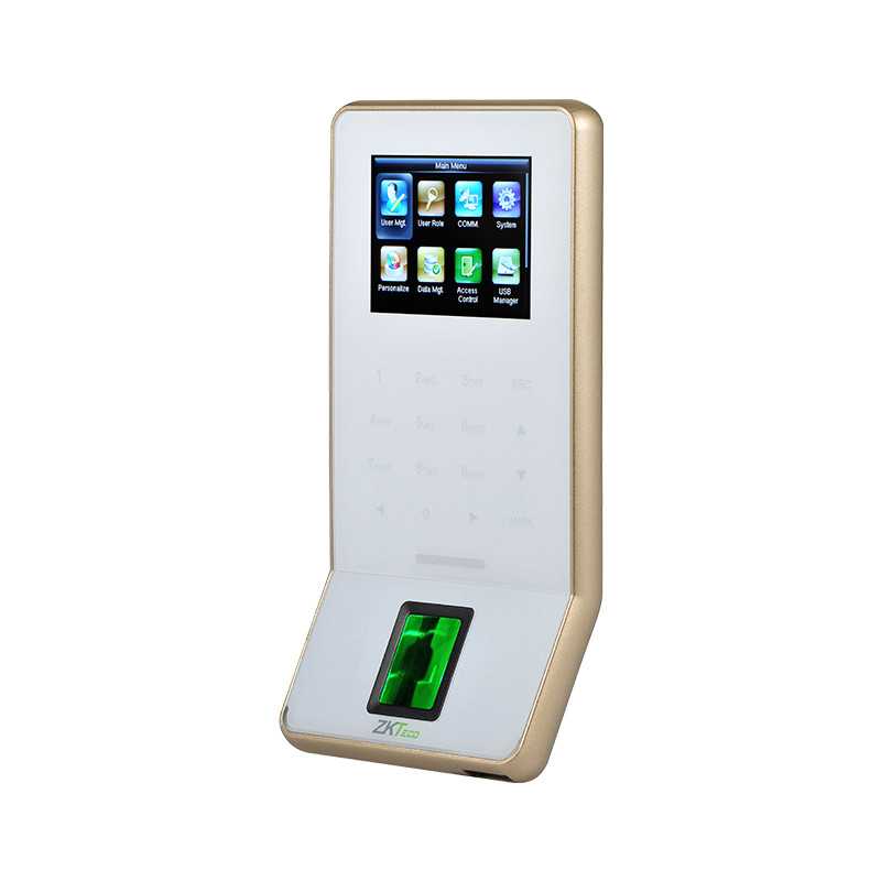 ZKTeco F22 Fingerprint Keypad Reader - SilkID - WiFi - White - Image 2